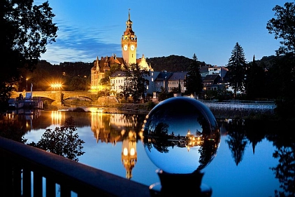 Rathaus bei Nacht